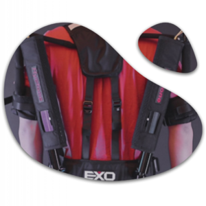 Breathable back support belt for long wear